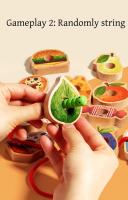 Juguete De Madera Para Bebés Juego Educativo Montessori De Caterpillar Que Come Alimentación Juguete De Habilidades Motoras Finas Para Niños Regalo - details 3