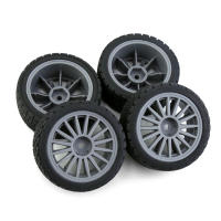 Pneumático De Carreras RC 1/10 Para Carro De Rally En Carretera RS Neumático De Plástico Para Tamiya TT01 TT02 XV01 TA06 PTG2 HPI KYOSHO WR8 HSP Partes De Mejora - details 3