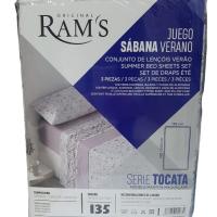 Ram'S - Juego de 3 Sábanas de 135 - Ajustables - Ropa de Cama Suave y Cómoda - details 0