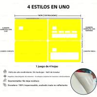Pegatinas De Película De Cinta Para Tarjeta De Crédito Y Débito Con Diseño De Mickey Mouse 2024 Estilo Americano Material De Papel - details 0