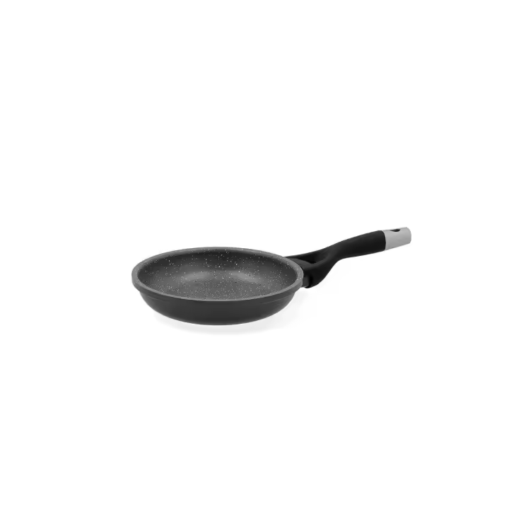 Sartén de aluminio prensado negra y gris Bidasoa Tribeca - Diámetro de 18 a 30 cm - Apta para inducción y cualqueir fuego - Revestimiento antiadherente - Apta lavavajillas - 1