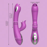 Vibrador Para Mujeres Con Succión Dildo Estimulador De G-Spot Juguete Sexual Para Adultos Masturbador Femenino Con Vibración Potente Diversión Para Parejas - details 20
