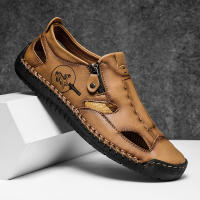 Sandalias De Verano Para Hombre Cómodas Y Transpirables Zapatillas De Playa Clásicas De Alta Calidad Con Suela De Goma - details 7