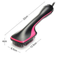 Peine Secador De Pelo Profesional En Un Paso Voluminizador Y Rizado Para Mujeres Con Cepillo De Aire Y Almohadilla Caliente Portabilidad Sin Mango Plegable Potencia Máxima De 1000W Dual Voltage - details 6