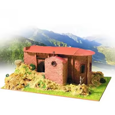 Kit de Construcción Iglesia San Bartolomé Soria Keranova - 1