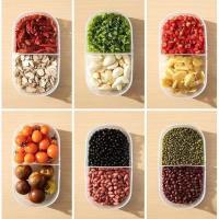 Caja De Almuerzo Portátil Para Niños Contenedor De Alimentos Y Frutas En Plástico Saludable Capacidad Para Camping Y Picnics - details 3