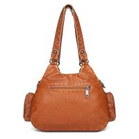 Nueva Moda Bolso De Hombro Para Mujer De Cuero Suave De Alta Calidad Marca Famosa Diseñador Bolso De Mano De Lujo Bolsos De Hombro Casual Con Decoración De Rivet - details 18