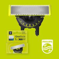 Philips OneBlade 360 Cuchillas de Repuesto Originales Para Recortador Barba y Maquina afeitar Hombrel Compatible con todos los OneBlade. - details 1