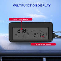 Termómetro Digital LCD Para Coche DC 12V Con Cable De Probedor De 1.5M Sensor De Temperatura Impermeable Para Interior Y Exterior - details 10