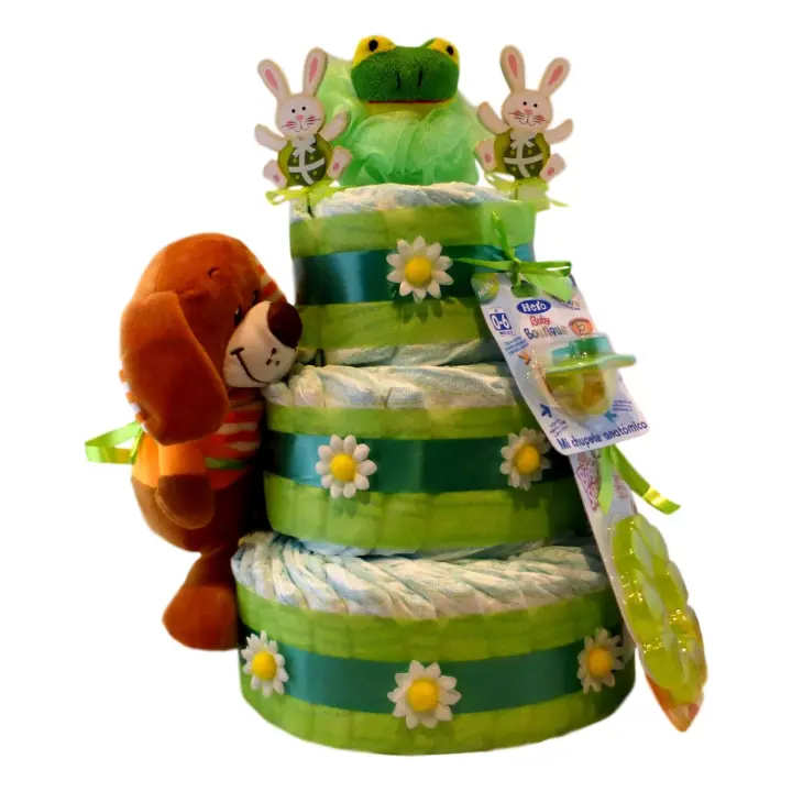 Tarta De Pañales Esperanza - Regalo Para Embarazadas - 1