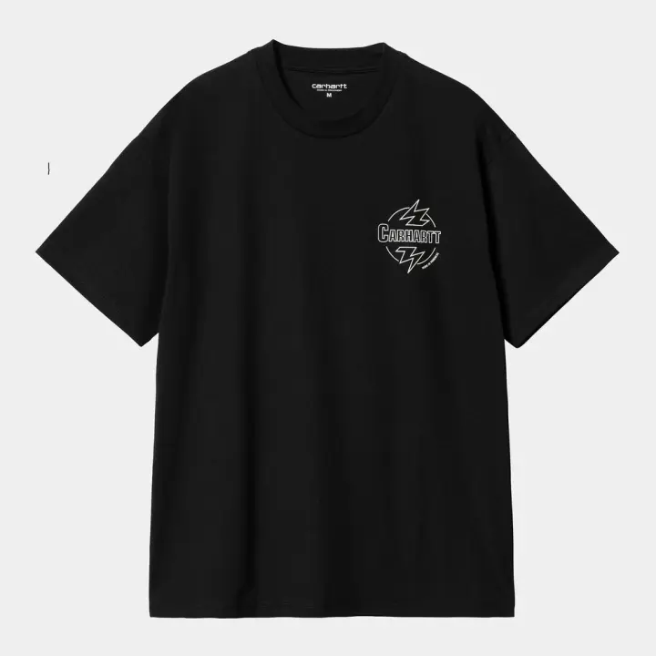 Camiseta Negra Carhartt S/S Ablaze T-Shirt - 1