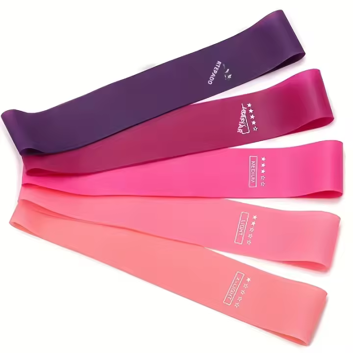 Banda De Resistencia Para Yoga Y Squat 1pc Gradiente Azul Estrecha Para Piernas Y Brazos Entrenamiento De Fuerza Y Rehabilitación Glúteos - 1