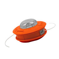 Cabeza De Piltra De Hierba Universal M10 De Aluminio Y Nylon Para Motocultor Corte De Dos Líneas Hilo De Aro Para Jardín - details 13
