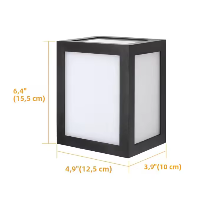 Lámpara De Pared Exterior Moderna LED Impermeable IP65 Para Jardín Y Balcón Iluminación De Porche Fuente De Energía AC - 1