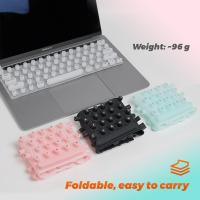 Cubierta De Teclado De Silicona Para Uñas Largas Compatible Con MacBook 2021-2024 Empaque En Caja Regalo Protección Contra Polvo Y Agua - details 3