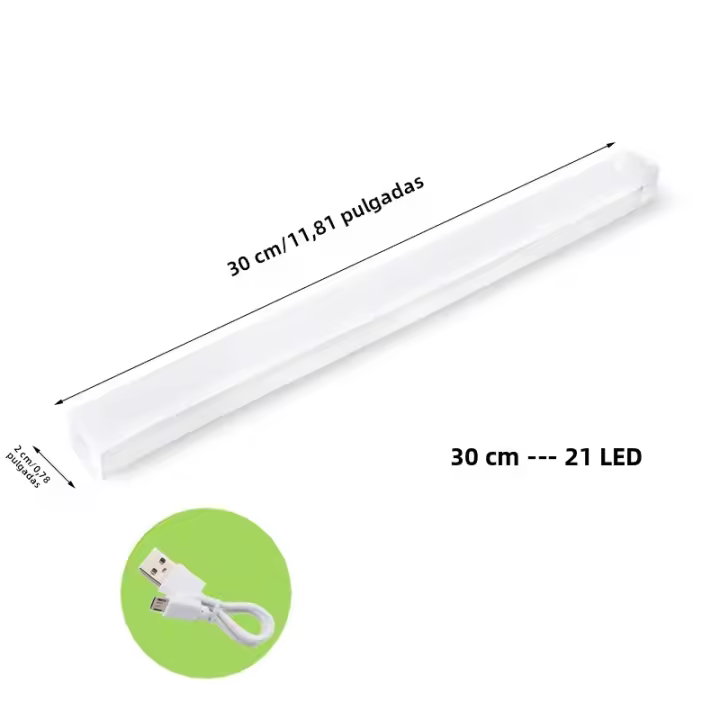 Lámpara Nocturna LED Inalámbrica Con Sensor De Movimiento Para Armario Cocina Dormitorio Luz De Escalera Y Detector De Luz - 1