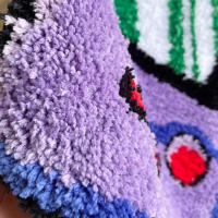 LAKEA Alfombra De Juego Portátil Tufted Rug Antideslizante Aesthetic Para Memorias De La Infancia Alfombra De Piso Antideslizante Para Adultos Material 100% Acrílico - details 1