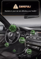 BLALION Diffusor De Aceites Esenciales Solar Para Coche Con Fragancia De Oceanos Ornaments Automáticos Para Tablero Decoración De Auto - details 1