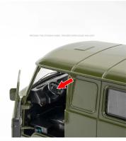 Nueva Coleccionable De Automóvil a Escala 1:18 UAZ TRAVELER 452 VÁN Rusa En Aleación Con Sonido Y Luz Vehículo De Juguete Metálico Para Niños - details 5