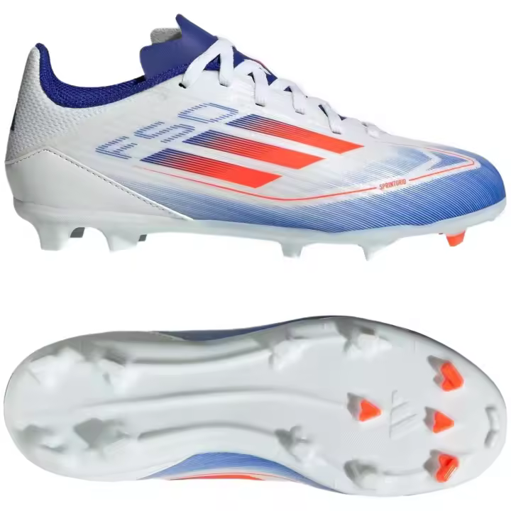Botas de Futbol Adidas F50 League Fg/Mg para niños unisex en color multicolor - 1