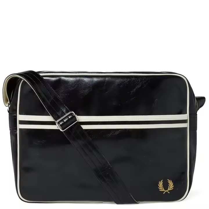 Fred Perry Classic Shoulder Bag Black - 1