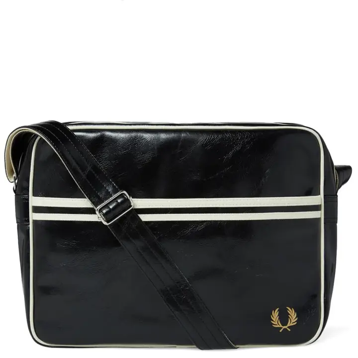 Fred Perry Classic Shoulder Bag Black - 1