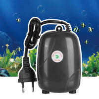 Mini Compresor De Oxígeno Para Acuario Con Enchufe EU Doble Salida Bomba De Oxigenación Para Tanque De Peces Suministros De Acuario - details 3
