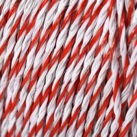 Cable De Valla Eléctrica 500M Blanco Y Rojo Alambre Conductivo De Acero Inoxidable Para Ganadería Roll De Alambre De Valla - details 6