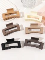 12 Pcs Clips Para El Cabello De Rectángulo Neutral Accesorios Para Mujeres Y Niñas Incluye 6 Grandes De 3.4 Pulgadas Y 6 Pequeñas De 1.6 Pulgadas - details 4