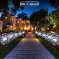 Luces De Jardín Solares Con 420LEDs Modos De Iluminación Remoto Controlado Impermeables 8 Estilos Decorativos Para Exteriores - details 6