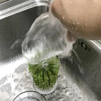 Cepillo De Limpieza Para Vajilla Y Botellas Con Aspiración Para Fregadero Multifuncional Y Ecológico Verde Accesorio De Cocina - details 4
