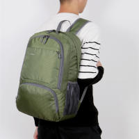 Mochila Plegable Ligera Impermeable Para Hombres Y Mujeres Mochila De Viaje Y Senderismo Packable Con Material De Nylon - details 8