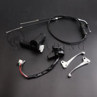 Kit De Manillar Para Yamaha PW50 50cc Con Inclinador De Acelerador Botón De Arranque Cable De Atraco Y Freno Para Motocicleta De Tierra Para Niños - details 0