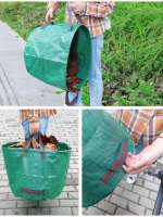 Bolsa De Hojas Caídas Para Jardín Impermeable De Algodón Sintético Para Almacenamiento Doméstico Categorización Y Recolección De Basura Ambientalmente Amigable - details 4
