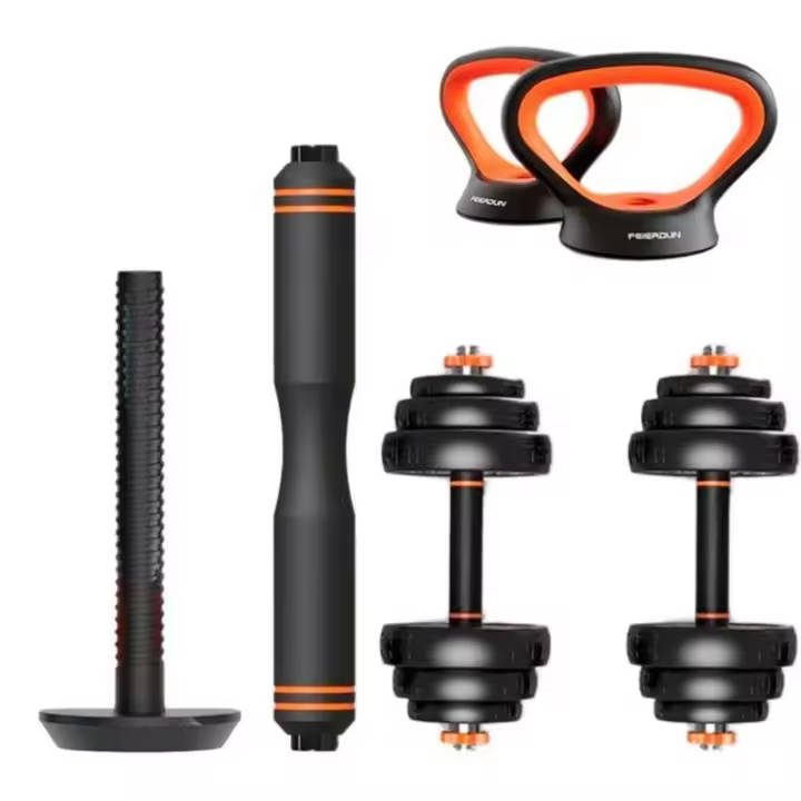 Kit de Musculación Mancuernas + Barra + Pesa Rusa Xiaomi FED 20kg - 1