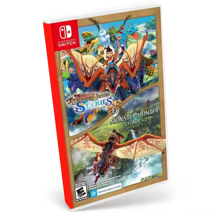 Monster Hunter Stories Collection SWITCH IMPORTACION USA INGLES NUEVO FISICO PRECINTADO - Videotec - 1