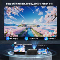 Proyector LED Portátil YT300 Mini Ultra HD Con Conexión Inalámbrica Y Cableado Para Teatro En Casa Pantalla De 20-120 Pulgadas - details 7