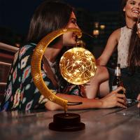 Lámpara de noche inteligente Lámpara de Luna LED Alimentación por USB Lámpara de Luna conmemorativa - details 2