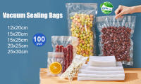 Bolsas De Vacío Para Alimentos 100pcs BPA-Free Bolsas De Sellado Por Vácuo Para Almacenamiento De Comida Compatible Con Sello De Vácuo ZHIYU - details 0