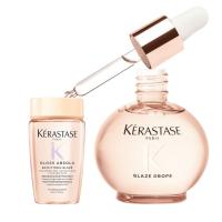Pack Kérastase Gloss Absolu – Huile Glaze Drops 45ml + Bain Hydra-Glaze 80ml   – Cabello Largo y con Tendencia al Encrespamiento - details 0