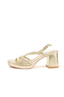 Lyla Wng Sandalias para vestir mujer con tacón bajo y plataforma con plantilla acolchada - details 5