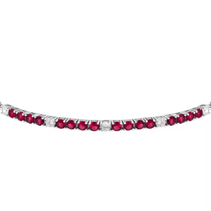 Morellato Pulsera de Mujer en Plata 925 ypu, Circonitas, Colección Tesori, Tenis - SAIW143 - 1