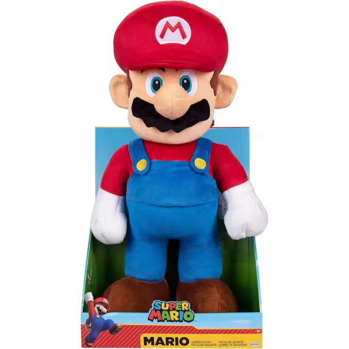 Peluche Super Mario Soft con Caja 50cm - 1