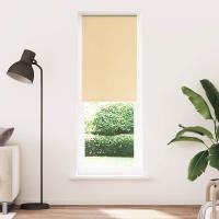 vidaXL Estor Enrollable Opaco Beige de Tela en dimension 230 cmx105 cm/230 cmx110 cm/230 cmx120 cm y más | protección solar decorativa para ventanas hogar oficina dormitorio fácil de instalar - details 10