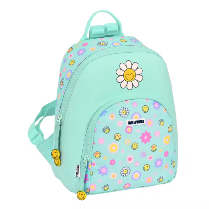 Mini Mochila Smiley World "Summer Fun" 25X30X13Cm (Safta 612281846) - 1