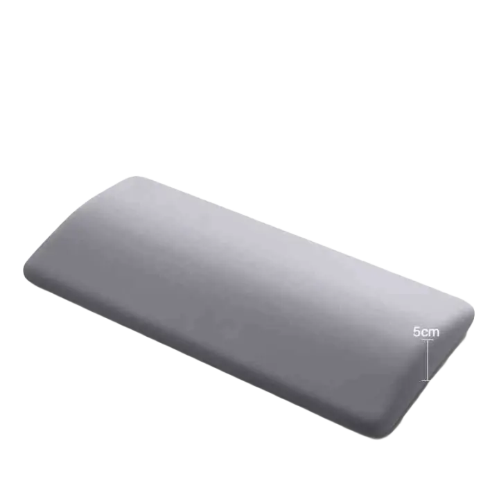 Almohada De Soporte Lumbar Para Dormir Almohada De Espuma De Memoria Para Alivio De Dolor De Espalda Y Cintura Paquete De 1 - 1