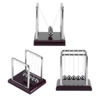 Decora Tu Escritorio Con El Balón De Péndulo De Newton Metal Balanza De Bolas De Acero Figura De Ciencia Y Física Para El Hogar - details 6