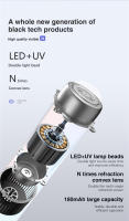 Lámpara Portátil Para Uñas USB LED UV Para Secado Rápido De Uñas Hexagonal Mini Linterna Secadora De Uñas Para El Hogar Herramientas De Fototerapia - details 13