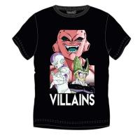 Camiseta Negra Dragon Ball Villains Estampado Frontal 100% Algodón Stamina - details 0