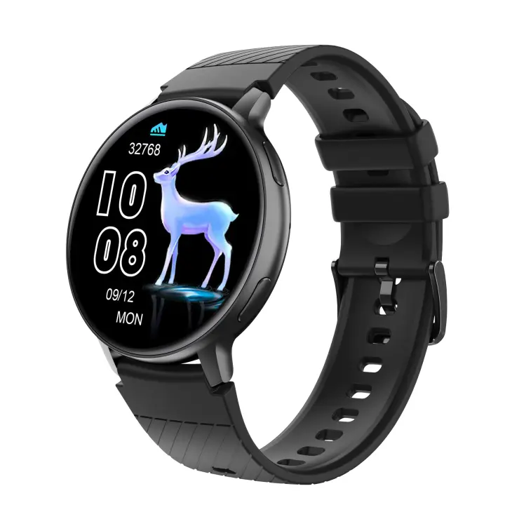 Reloj inteligente S53 Pantalla Redonda de 1,39 pulgadas Llamada Bluetooth podómetro Monitoreo del Sueño presión arterial Climate multideporte - 1